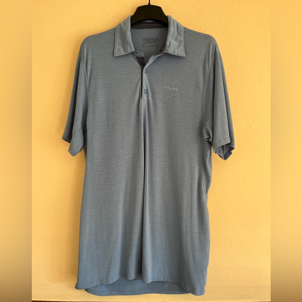 Men’s Patagonia Catusflats Polo Shirt Medium